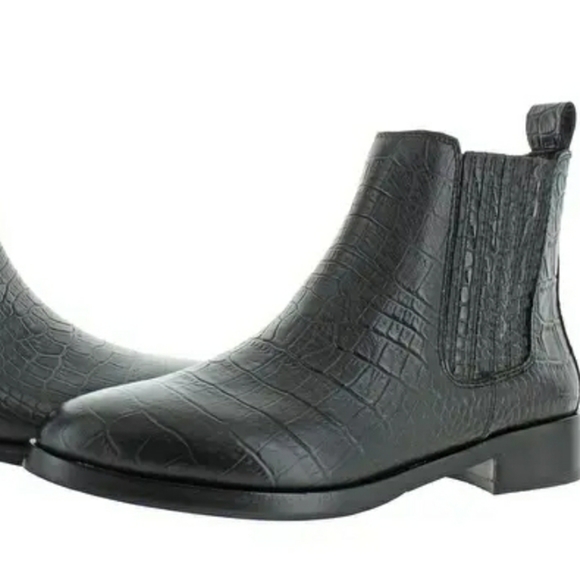 Vince Camuto Haventa Croco Print Chelsea Booties - Picture 6 of 6